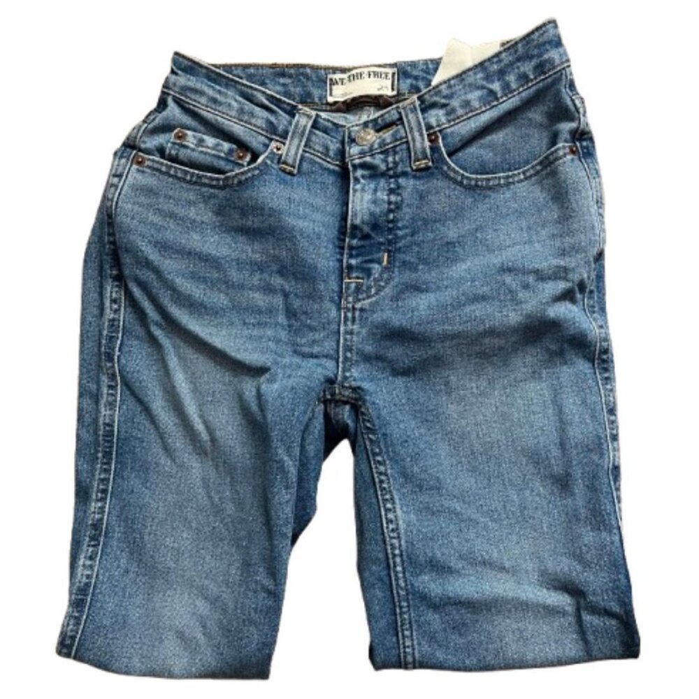 Free People We the Free High-Rise Skinny/Straight Ankle Pants